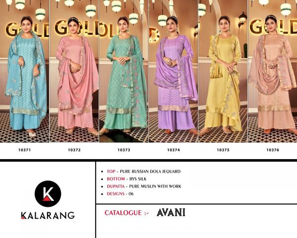 Kalarang Avani Traditional Designer Dress Material Collection